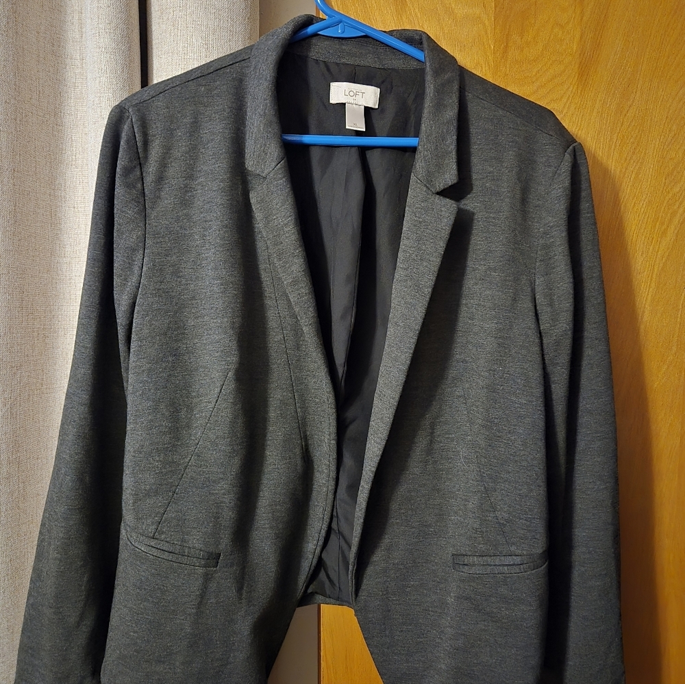 LOFT Charcoal Jacket